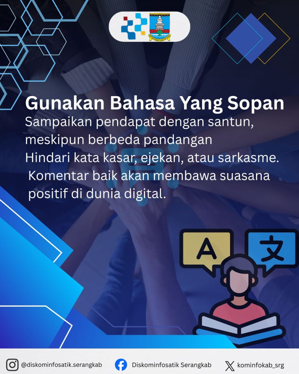 <p>Bijak Berkomentar Di Sosial Media</p>